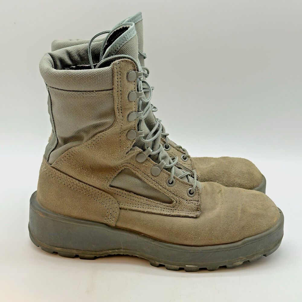 Wellco Air Force TW Sage Green Combat Boot Men's 9 RF Gore-Tex Vibram 3129129